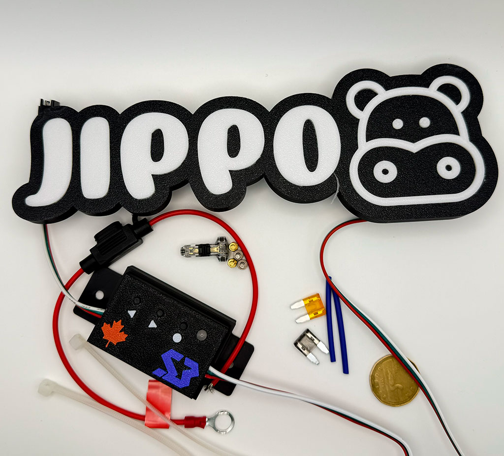 CUSTOM BUILDS LED badges