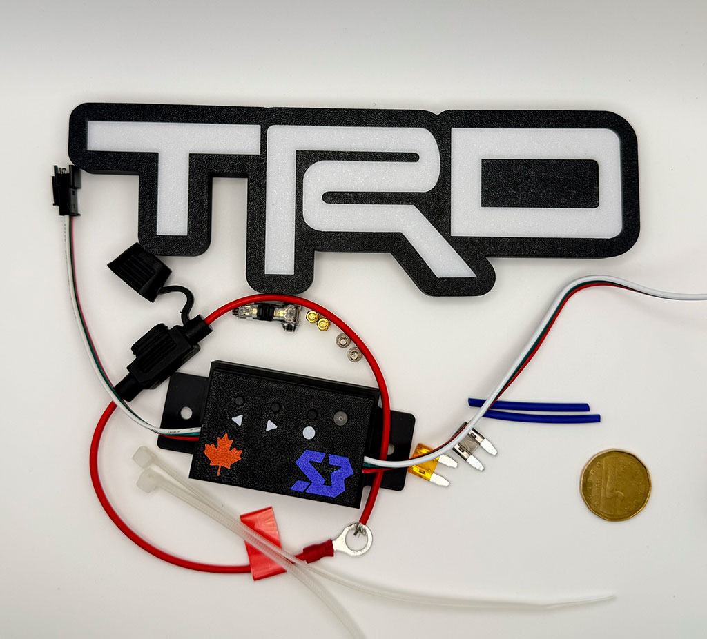 TOYOTA LED badges